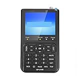 Digitaler Satelliten-Meter-Finder, SP-2100 HD Sat Finder DVB S/S2 Satfinder MPEG-2/4 Digitales Satellitensuchgerät mit 3,5-Zoll-LCD-Bildschirm Pk WS 6906 Hd-Lcd-Bildschirm Mit Hervorragender Empfindli