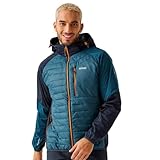 Regatta Herren Pro Hybrid leichte Kapuzenjacke mit durchgehendem Reißverschluss Hardshell-Jacke (1 Stück)