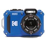 KODAK Pixpro WPZ2 - Digitalkamera Kompakt 16M Pixel, Wasserdicht bis 15m, Stoßfest, Video 720p, LCD-Bildschirm 2,7 - Li-Ionen-Akku, Blau