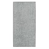 Cawö Handtücher Luxury Home Two-Tone Stripe 480 Schiefer - 77