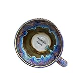 OwkHome Jumbo-Tasse Mit Blitz-Schimpfworten – Handgefertigte Keramiktasse Mit Verstecktem Überraschungstext, 425 Ml, Handgefertigte Originelle Tasse For Erwachsene(THUNDER CUNT)
