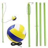 Volleyball-Spiking-Trainer, Solo-Volleyball-Übungstrainer, tragbares Sport-Training, Übungsausrüstung für Teenager, Anfänger, Erwachsene, Frauen, Profis, Kinder