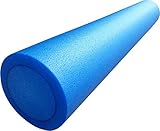 Meddax 24 Achtung Aktion MARKTEINFÜHRUNG Mambo Max Pilates Rolle, Pilatesrolle Faszienrolle 15 x 90 cm Flexibler Hartschaum blau inkl. Profi Übungsposter