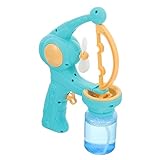 SUPVOX Elektrische Seifenblasenpistole Bubble Maker Automatisch Bubble Blasen Cartoon Design Blau für Party Geburtstag