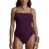 AILLOSA Badeanzüge für Damen Badeanzug Damen Bauchweg Monokini mit Push-Up-Effekt und Bauchweg-Design für Ultimate Komfort
