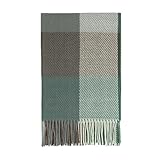 CMZYBBD Schal Klassischer Kariertes Schal Für Frauen - Vielseitige Nachahmung Kaschmirschal, Weiche Und Hautfreundliche, Ideare Weihnachtsgeschenke-c-180 * 65 cm