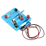 JOINPAYA Wissenschaftliche Experimentierbox Signal Anlasser Bausätze Elektronik Baukasten Physik Baukasten Physik-Schaltungsbausatz Bausatz für Reihen- und Parallelschaltung Kupfer Blue