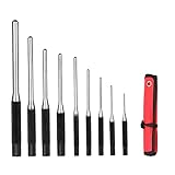 Magiin 9-teiliges Splinttreiber Satz, Durchschlag Werkzeug für Pistole Büchsenmacher Handwerk und Reparaturen mit Tragetasche, 1/16 inch-5/16 inch (9 Pcs)