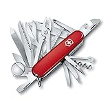 Victorinox Schweizer Taschenmesser gross Swiss Champ, Swiss Army Knife, Multitool, 33 Funktionen, Klinge, Korkenzieher, Schraubendreher