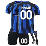 Personalisierte Fußballtrikots für Kinder und Erwachsene – Individuelle Teamkleidung mit Namen und Nummern, Ideal für Vereine und Freizeitspiele G03