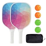 Keyubria Schläger Für Erwachsene | 2er Set Rackets Mit Hoher Sprungkraft Und Aufbewahrungstasche - Ergonomischer Griff Für Spieler Familie Freizeit
