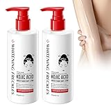 Tkekruh 2PC Körperpflege Lotion 250g, Light, Non-Greasy Moisturising Cream, Hautfeuchtig Keitscreme, Nourishing Rejuvenating Cream, Skin Bodylotion, Spendet Langanhaltende Feuchtigkeit