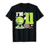 11. Geburtstag Tennis Dabbing 11 Jahre Alter Geburtstagsspieler T-Shirt