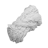 MAGT Fußball Tornetz, Fussball Ersatztornetze Polypropylenfaser Fußballtor Netz Volle Größe Fußballnetz für Sportspieltraining (Größe: 6 * 4 Foot)