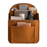 SVCEQZE Rucksack Organizer, 19.5/27cm Wollfaser Taschenorganizer, Rucksack Einsatz, Rucksacks Trennwand, Multifach-Organizers Mit Taschentrennwand Für Reisen, Wandern, Damen, Taschen-Einsatzorganizer