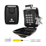 Stylifyz Schlüsseltresor Wandmontage - Abschließbare Aufbewahrungsbox Schlüsselschloss Box Outdoor für Zuhause, Büro, Garage, Schule - 12-stelliges Zahlenschloss Große Aufbewahrungsbox - Wasserdicht