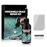 Steinschlag Reparaturset Windschutzscheibe, 2025 Neu Chipped Windshield Repair Kit, Cracks Gone Glass Repair Kit, Glas Reparatur Set Zur Reparatur Langer Rissen, Löchern, Rissen (1 Stück)