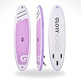 GLORY BOARDS ® Stand up Paddling Board aufblasbar – bis 180kg Tragkraft – komplettes SUP Set inkl. Carbonpaddel, Pumpe, Rucksack – Kajak Option – leichtes Stand up Paddle Board