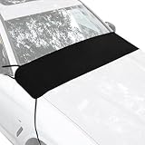 XIAOXIAOYU Windschutzscheibenabdeckung | Vierjahresschutz, Staubschutz, wasserdicht und UV-geschützt für Fahrzeuge