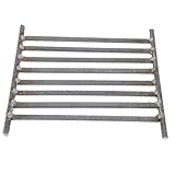 BEBEMOKO Grillrost Kamin Metallrost Grillrost Holzofen Brennrost Brennrost für Brennholz Kamin Stellrost Outdoor Feuerstellen Grill Holzofenrost Bewehrung