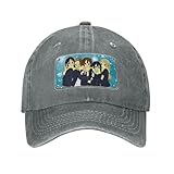 MBDXIOQW Outdoor Unisex Vintage K ON Mädchen Baseballmützen Unisex Stil Distressed Baumwolle Snapback Cap Comic Anime Outdoor Workouts Caps Hut Mode Geschenke