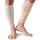 CAMBIVO Wadenbandage x2, Kompressionsstrümpfe Herren Damen, Waden Kompression, Kompressionssocken ohne fuß für Sport, Laufen, Schwellung, Muskelfaserriss