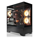 SYSTEMTREFF High-End Gaming PC AMD Ryzen 9 7900X 12x5.6GHz | Nvidia RTX 5060 TI 16GB DX12 | 1TB M.2 NVMe | 32GB DDR5 RAM | Windows 11 | Desktop Computer Rechner für Gamer, Zocker & Streamer