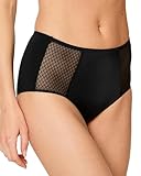 Nur Die Daily Shape Formslip Shaping Unterwäsche Damen Bauch-Weg-Effekt – Figurformende Panty mit transparenten Tülldetails – leichte atmungsaktive Mikrofaser