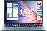 SGIN 15.6 Zoll Laptop, 4GB RAM 128GB SSD Home 11 Notebook, Celeron N4000, Up to 2.8GHz, 2.4/5.0G WiFi, Bluetooth 4.2, 7000 mAh Expandable Memory 512GB TF