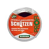 Handelskönig Barnier 6096 Putzerband 50 mm x 33 m Schutzband PVC-Schutzband Klebeband Putzerband Scapa