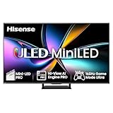 Hisense 75U7Q Pro Fernseher 75 Zoll, 4K Mini LED, Smart TV, Hi-View AI Engine Pro, 165Hz Game Mode Ultra, FreeSync Premium Pro, 2.1.2 ch. Surround Sound, Dolby Vision IQ Atmos, Sprachsteuerung [2025]