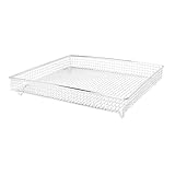 VINTORKY Edelstahl Abkühlgitter Für Luftfritteuse Antihaft Backkorb Kuchenkühlgestell Geeignet Für Brot Kekse Und Kuchen 252mm B 290mm H 52mm Backzubehör Für Die Küche