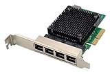 DIGITUS 4 Port RJ45 RTL8125B 2,5 GBits Server NIC