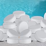 Chlortabletten für Whirlpool, 40 * 20g, 4-in-1 Spendertabletten für Schwimmbad Planschbecken Spa Badewannen