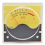 VU-Meter TS-R36W 500uA Zeiger Digital DB Röhrenverstärker Meter Lautstärkemesser Leistungsmesser