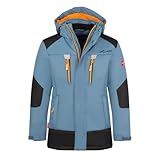 Trollkids Kids Narvik Parka 152, Steel Blue