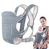 fayarrd Babytragetuch | Ergonomische Babytrage, Tragetasche, atmungsaktive Sicherheit für Stadtfahrten und Abenteuer im Freien mit verstellbarer Schnalle