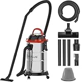 HSHa Nass- und Trockensauger – Leistungsstarke 1200 W für Zuhause, Garage und Werkstatt | Großer 20-Liter-Tank, Gebläsefunktion, waschbarer Filter, langes 5-Meter-Kabel