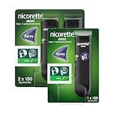 NICORETTE Spray Dreierpack mit mint Geschmack – Rauchen aufhören mit Nikotinspray – 1 Spray ersetzt bis zu 150 Zigaretten – zur Raucherentwöhnung