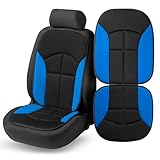 Walser Auto-Sitzaufleger Novara, Auto-Sitzauflage, Sitzschoner-PKW universal, Autositzschoner, Auto-Schutzunterlage, Sitzschoner-LKW schwarz/blau