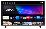 JVC Fernseher 40 Zoll Smart TV VIDAA LT-40VDF5455 - Full HD Fernseher, HDR TV mit integriertem Triple-Tuner, LED TV schwarz
