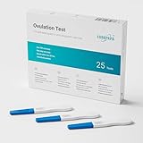 EUROPAPA Schwangerschafts 3ER-PACK + 25 Stück Ovulationstest, Frühschwangerschaftstest, Fruchtbarkeitstest für Frauen, Über 99% Genauigkeit, 25 mlU/ml Sensitivität, hCG Selbsttest