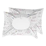 Reise-Kissenbezug, Kissenboxen in Reisegröße, tragbare Kissenhäuser – verdickte Hotel-Bettwäsche, einzeln verpackt, schmutzabweisender Kissenschutz