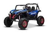 Beneo Motors Elektroauto für Kinder 24V 2 sitzer NEU RSX, Blau, Buggy 4x4 kinderauto, Lithium-Batterie, Fernbedienung, MP3/USB/AUX, Elektro kinderfahrzeug 3-8 Jahren, vordere und hintere LED-Leuchten