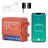 MIUCDA Smart Garagentoröffner WLAN Fernsteuerung mit App, Kompatibel mit Alexa, Google Assistant und SmartThings Sprachsteuerung Tuya/Smart life APP-Steuerung, Kein Hub erforderlich
