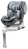 Osann Four360 SL Kinderautositz mit Standfuß Gruppe 0+/1/2/3 (0-36 Kg) Reboarder - Universe Grey