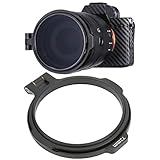 Pssopp Robuster, Langlebiger Schnellwechsel-Objektivfilterhalter, Mehrere Größen, Praktischer Objektivadapterhalter aus Aluminiumlegierung, Kompatibel mit Weitwinkel-Prime-Zoom für die (72mm)