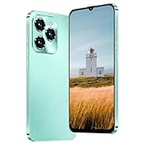 JoyHandy 4G Mobiltelefon, 6,3 Zoll HD-Bildschirm, 32 GB ROM (256 GB Erweiterung), Android 12.0 OS, Face ID/GPS/WiFi/OTG/Dual-SIM Smartphone (Hot40Pro-Green)