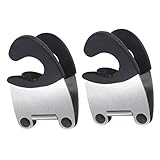 Cabilock 2st Löffelclip Für Topf Topfdeckelknopf Pot-clip-griff Heißer Griff Abnehmbarer Topfgriff Flipper Besteckschublade Krepp Abtropfgestell Für Geschirr Gadget Hot-topf-halter Black