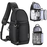 K&F Konzept Kamera Sling Tasche Crossbody Tasche Kamera Schulter DSLR Kameratasche fototasche